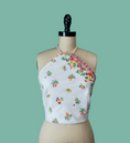 Load image into Gallery viewer, -Custom- Vintage Fabric Halter Tops
